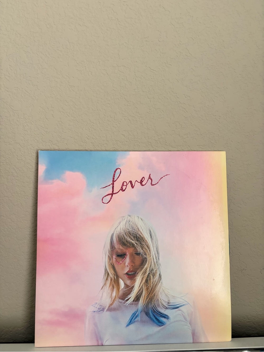 Taylor Swift Lover Album Cover - Pink Blue Pastel